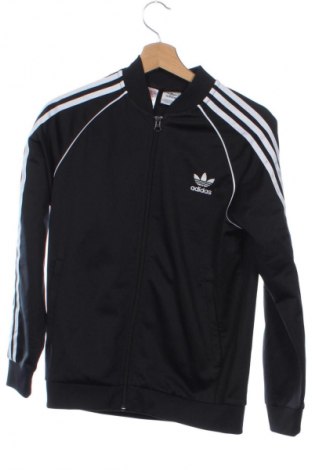 Детско спортно горнище Adidas, Размер 12-13y/ 158-164 см, Цвят Черен, Цена 31,99 лв.
