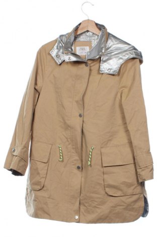 Детско яке Zara, Размер 12-13y/ 158-164 см, Цвят Бежов, Цена 19,99 лв.