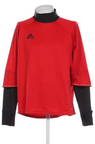 Bluză de bărbați Adidas, Mărime XL, Culoare Roșu, Preț 133,99 Lei