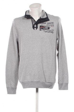 Herren Shirt Camp David, Größe M, Farbe Grau, Preis 32,99 €