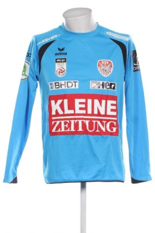Herren Shirt Erima, Größe L, Farbe Blau, Preis 10,99 €
