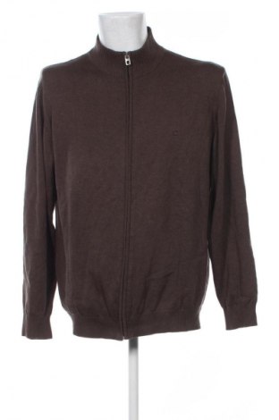 Jachetă tricotată de bărbați Casa Moda, Mărime XXL, Culoare Maro, Preț 192,99 Lei
