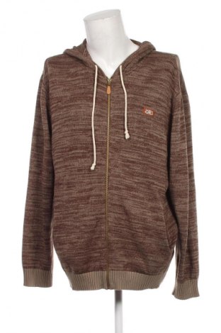 Pánsky kardigán John Baner, Veľkosť 3XL, Farba Hnedá, Cena  22,95 €