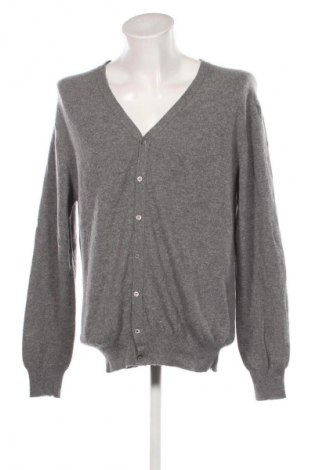 Jachetă tricotată de bărbați United Colors Of Benetton, Mărime XL, Culoare Gri, Preț 117,99 Lei
