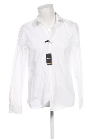 Herrenhemd BOSS, Größe M, Farbe Weiß, Preis 132,99 €