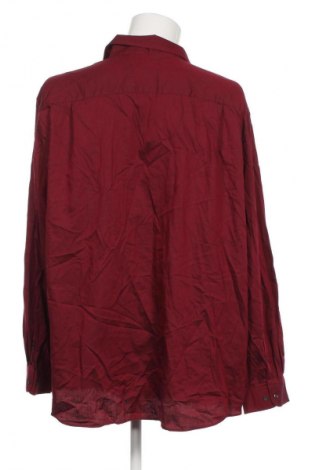 Herrenhemd C&A, Größe 4XL, Farbe Rot, Preis 20,99 €