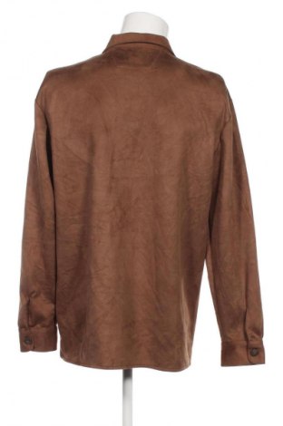 Herrenhemd Defacto, Größe XL, Farbe Braun, Preis 20,99 €