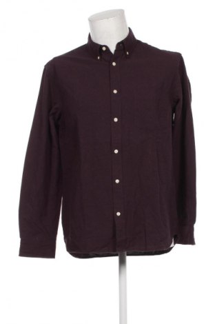 Męska koszula H&M L.O.G.G., Rozmiar M, Kolor Fioletowy, Cena 95,99 zł