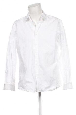 Herrenhemd Hugo Boss, Größe L, Farbe Weiß, Preis € 71,99