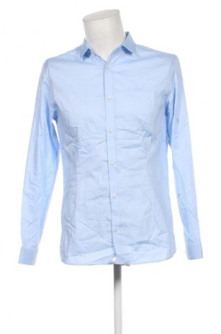 Cămașă de bărbați Jack & Jones, Mărime L, Culoare Albastru, Preț 110,99 Lei