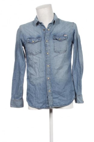 Herrenhemd Jack & Jones, Größe M, Farbe Blau, Preis € 23,99