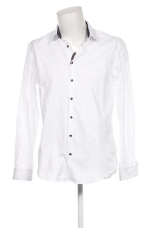 Herrenhemd Jake*s, Größe L, Farbe Weiß, Preis 53,99 €