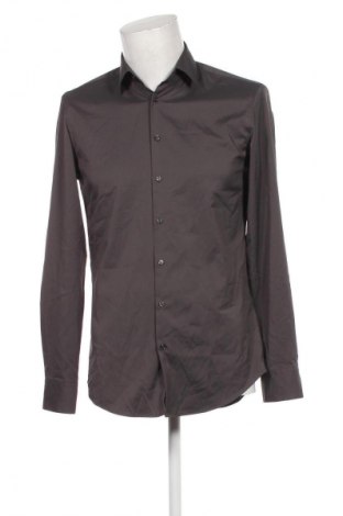 Herrenhemd Jake*s, Größe S, Farbe Grau, Preis 23,99 €
