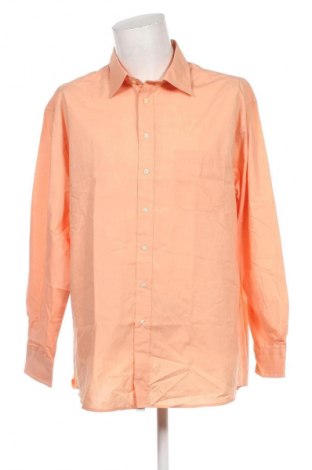Herrenhemd Lorenzo Calvino, Größe XXL, Farbe Orange, Preis 9,99 €