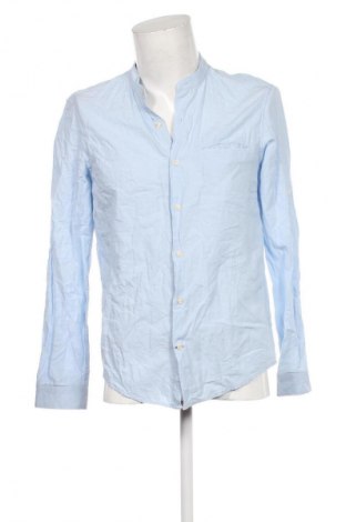 Herrenhemd Pull&Bear, Größe M, Farbe Blau, Preis 8,99 €