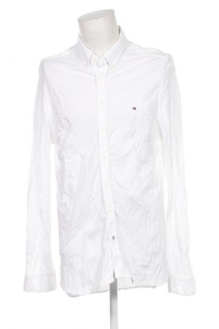 Męska koszula Tommy Hilfiger, Rozmiar XXL, Kolor Biały, Cena 245,99 zł