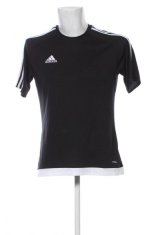 Ανδρικό t-shirt Adidas, Μέγεθος M, Χρώμα Μαύρο, Τιμή 17,99 €