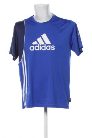 Ανδρικό t-shirt Adidas, Μέγεθος L, Χρώμα Μπλέ, Τιμή 15,99 €