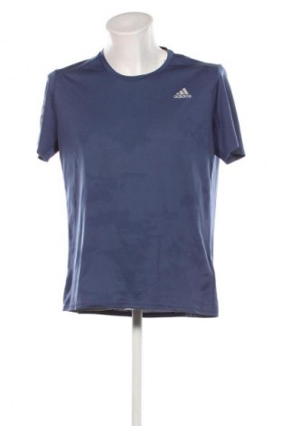 Ανδρικό t-shirt Adidas, Μέγεθος L, Χρώμα Μπλέ, Τιμή 17,99 €