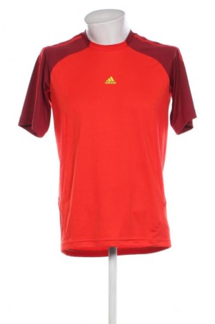 Herren T-Shirt Adidas, Größe M, Farbe Rot, Preis € 18,99