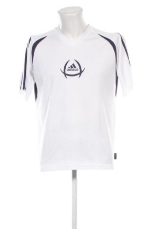 Ανδρικό t-shirt Adidas, Μέγεθος L, Χρώμα Λευκό, Τιμή 17,99 €