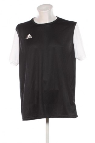 Męski T-shirt Adidas, Rozmiar XXL, Kolor Czarny, Cena 88,99 zł