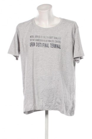 Ανδρικό t-shirt Angelo Litrico, Μέγεθος 3XL, Χρώμα Γκρί, Τιμή 12,99 €