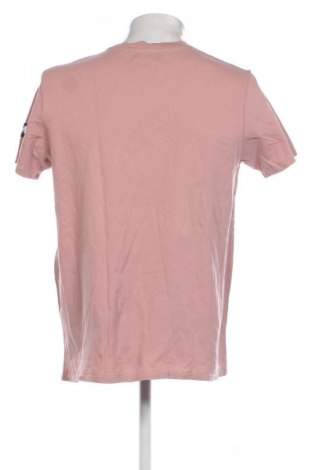 Męski T-shirt Bershka, Rozmiar L, Kolor Popielaty róż, Cena 62,99 zł