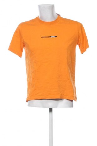Pánské tričko  Calvin Klein Jeans, Velikost L, Barva Oranžová, Cena  549,00 Kč