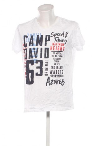 Pánské tričko  Camp David, Velikost L, Barva Bílá, Cena  379,00 Kč
