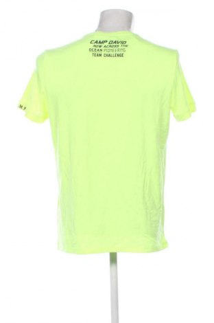Męski T-shirt Camp David, Rozmiar L, Kolor Żółty, Cena 75,99 zł
