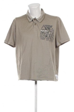 Ανδρικό t-shirt Canda, Μέγεθος XXL, Χρώμα  Μπέζ, Τιμή 12,99 €