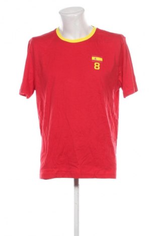 Herren T-Shirt Charles Vogele, Größe XL, Farbe Rot, Preis 13,99 €