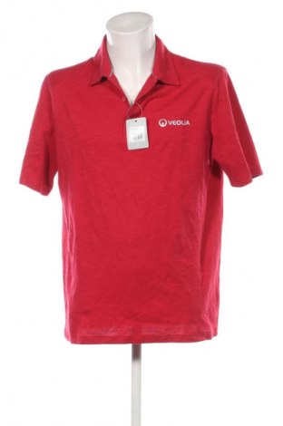 Męski T-shirt Elevate, Rozmiar L, Kolor Czerwony, Cena 150,99 zł