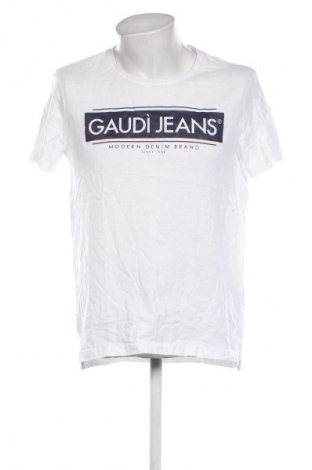Tricou de bărbați Gaudi, Mărime L, Culoare Alb, Preț 88,99 Lei