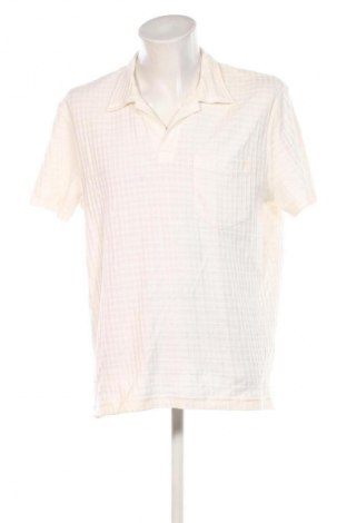Herren T-Shirt H&M L.O.G.G., Größe XL, Farbe Ecru, Preis 11,99 €