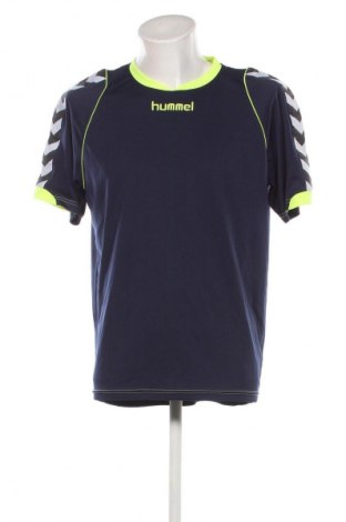 Ανδρικό t-shirt Hummel, Μέγεθος XL, Χρώμα Μπλέ, Τιμή 8,99 €