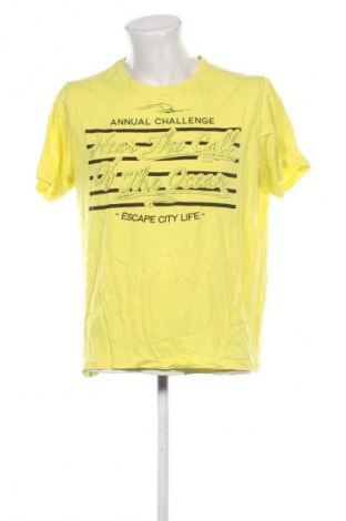 Tricou de bărbați Identic, Mărime XL, Culoare Galben, Preț 61,99 Lei