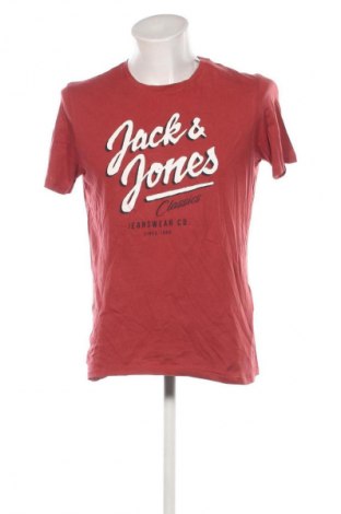 Tricou de bărbați Jack & Jones, Mărime L, Culoare Roșu, Preț 61,99 Lei
