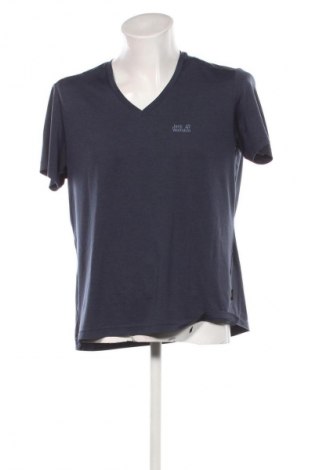 Męski T-shirt Jack Wolfskin, Rozmiar L, Kolor Niebieski, Cena 75,99 zł