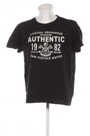 Herren T-Shirt Jean Pascale, Größe XXL, Farbe Schwarz, Preis 13,99 €