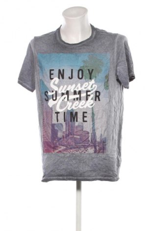 Męski T-shirt Jean Pascale, Rozmiar XL, Kolor Szary, Cena 62,99 zł