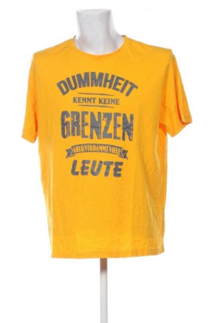Tricou de bărbați Much More, Mărime XXL, Culoare Galben, Preț 61,99 Lei