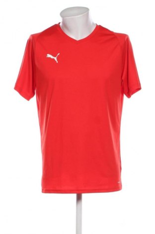 Męski T-shirt PUMA, Rozmiar L, Kolor Czerwony, Cena 88,99 zł