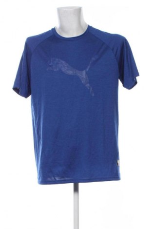 Tricou de bărbați PUMA, Mărime L, Culoare Albastru, Preț 91,99 Lei