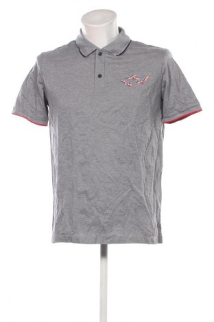 Męski T-shirt Paul & Shark, Rozmiar L, Kolor Szary, Cena 180,99 zł