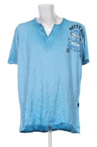 Herren T-Shirt Rusty Neal, Größe 3XL, Farbe Blau, Preis € 10,99