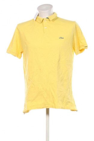 Męski T-shirt S.Oliver, Rozmiar XL, Kolor Żółty, Cena 56,99 zł