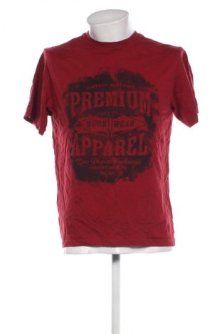 Męski T-shirt Smog, Rozmiar M, Kolor Czerwony, Cena 62,99 zł