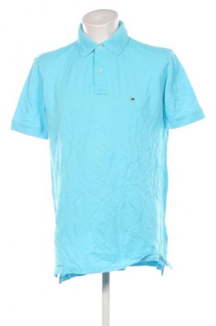 Tricou de bărbați Tommy Hilfiger, Mărime XL, Culoare Albastru, Preț 230,99 Lei